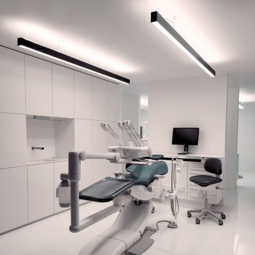 PHL22 DUO – Luminaires LED pour salles de traitements dentaires